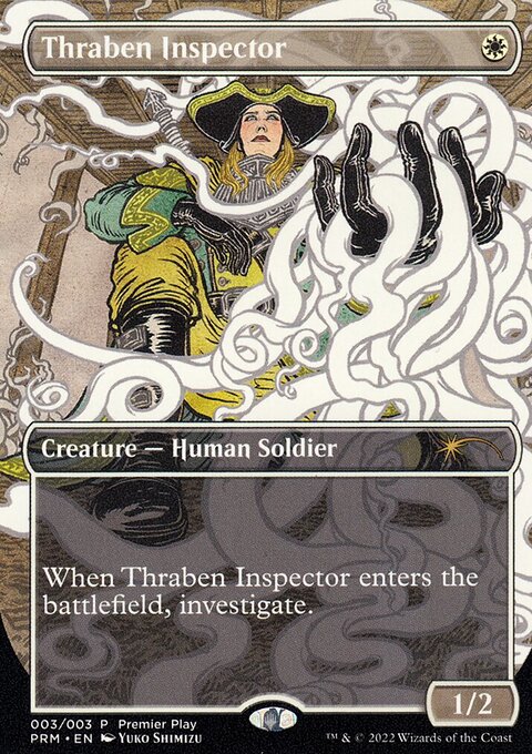 Thraben Inspector, Regional Championship Qualifiers 2022 #3, Magic: The Gathering card