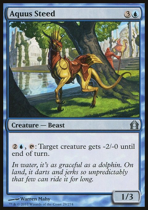 Aquus Steed, Return to Ravnica #29, Magic: The Gathering card