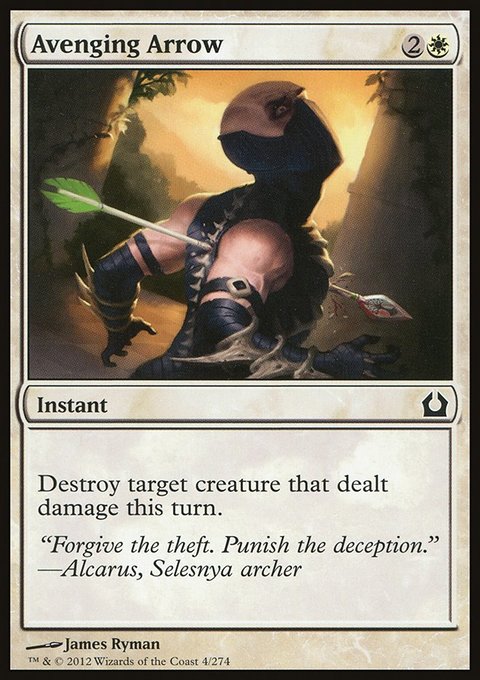 Avenging Arrow, Return to Ravnica #4, Magic: The Gathering card