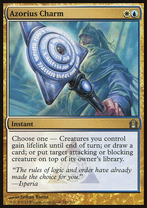 Azorius Charm, Return to Ravnica #145, Magic: The Gathering card