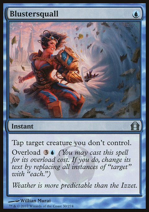Blustersquall, Return to Ravnica #30, Magic: The Gathering card