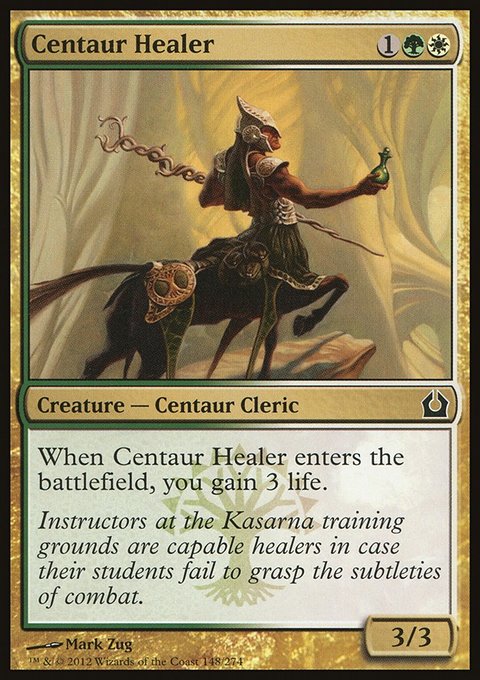 Centaur Healer, Return to Ravnica #148, Magic: The Gathering card