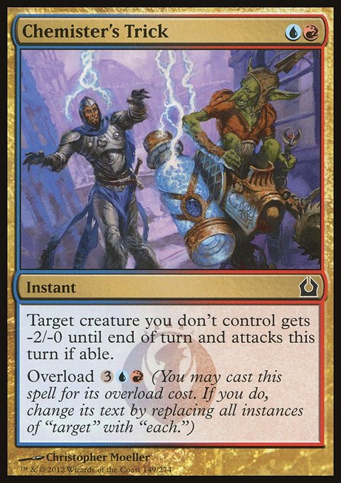 Chemister's Trick, Return to Ravnica #149, Magic: The Gathering card