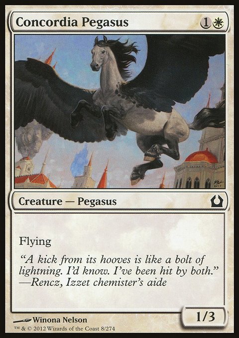 Concordia Pegasus, Return to Ravnica #8, Magic: The Gathering card