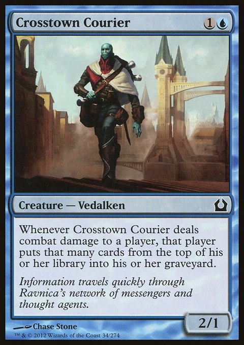 Crosstown Courier, Return to Ravnica #34, Magic: The Gathering card