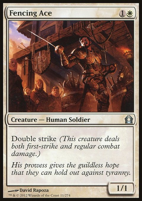 Fencing Ace, Return to Ravnica #11, Magic: The Gathering card