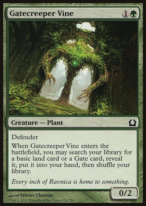 Gatecreeper Vine, Return to Ravnica #124, Magic: The Gathering card