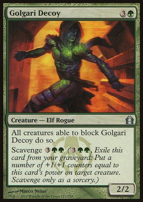 Golgari Decoy, Return to Ravnica #127, Magic: The Gathering card