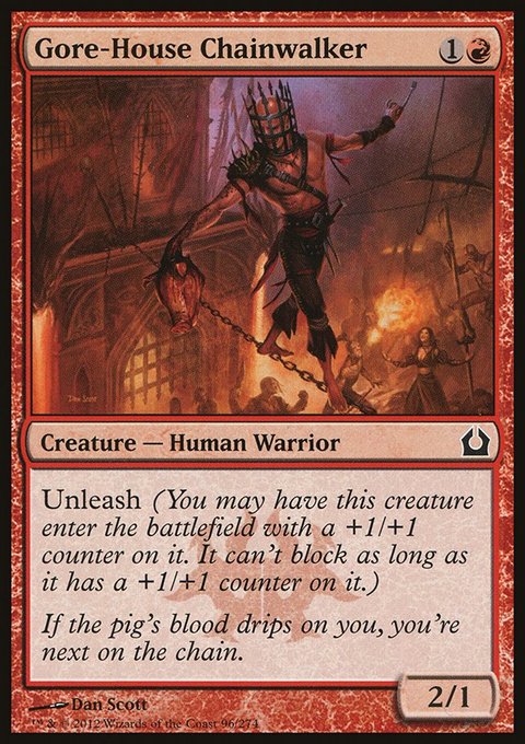 Gore-House Chainwalker, Return to Ravnica #96, Magic: The Gathering card