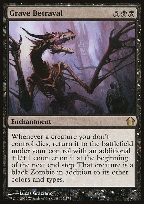 Grave Betrayal, Return to Ravnica #67, Magic: The Gathering card