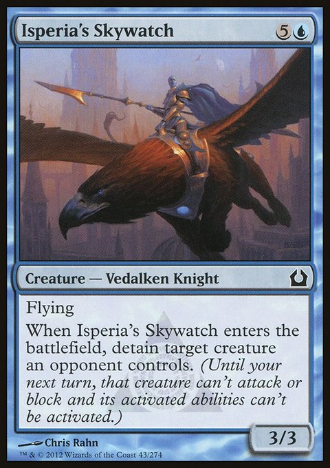 Isperia's Skywatch, Return to Ravnica #43, Magic: The Gathering card