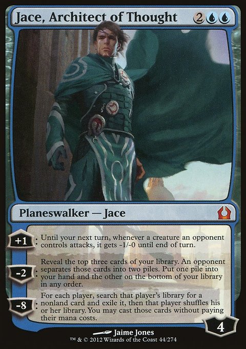 Jace, Architect of Thought, Return to Ravnica #44, Magic: The Gathering card