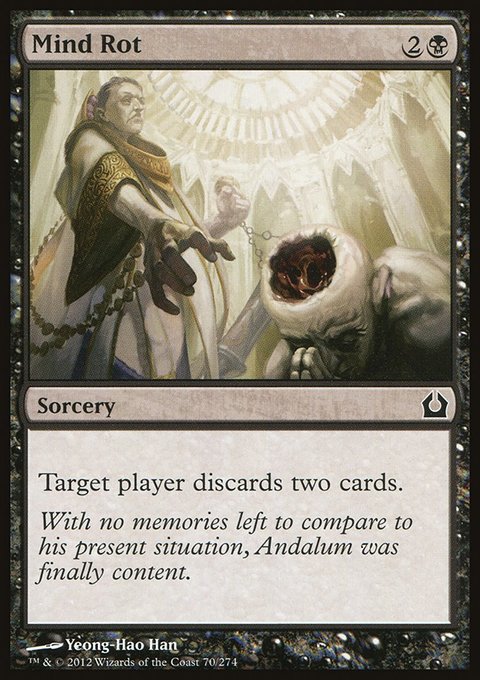 Mind Rot, Return to Ravnica #70, Magic: The Gathering card