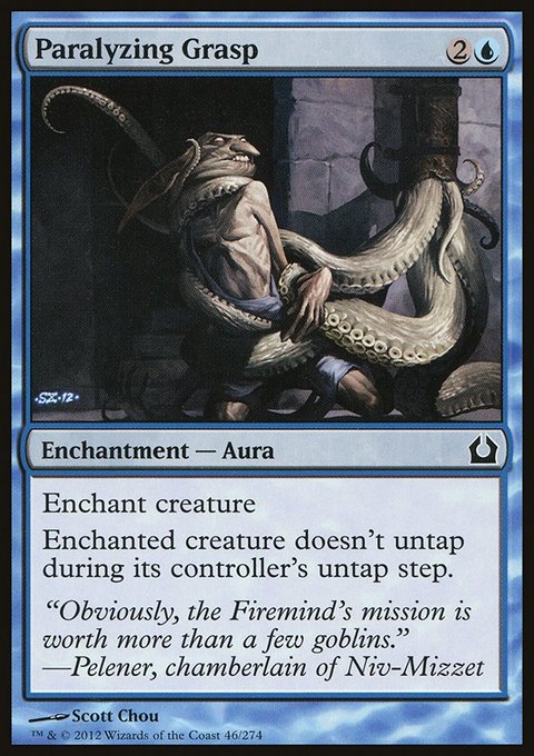 Paralyzing Grasp, Return to Ravnica #46, Magic: The Gathering card