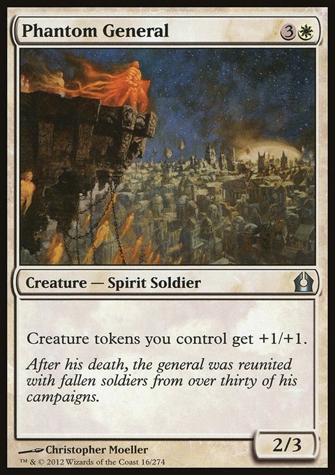 Phantom General, Return to Ravnica #16, Magic: The Gathering card