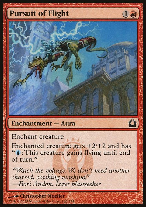 Pursuit of Flight, Return to Ravnica #102, Magic: The Gathering card