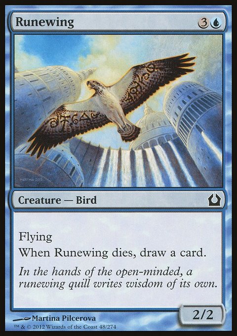 Runewing, Return to Ravnica #48, Magic: The Gathering card