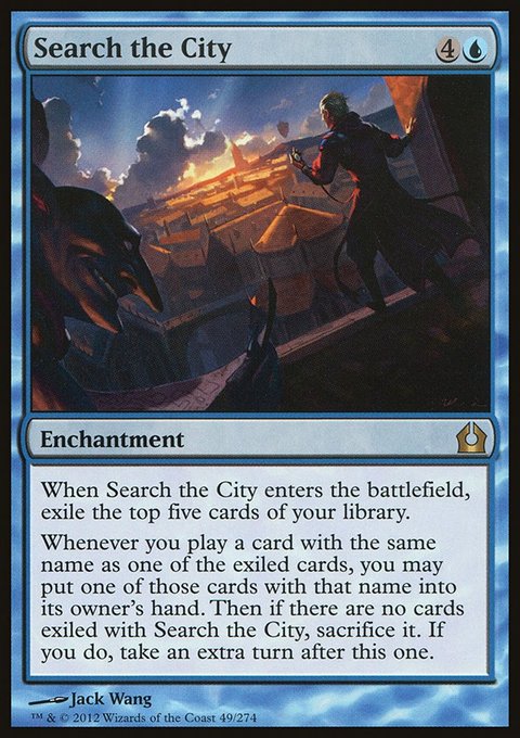 Search the City, Return to Ravnica #49, Magic: The Gathering card