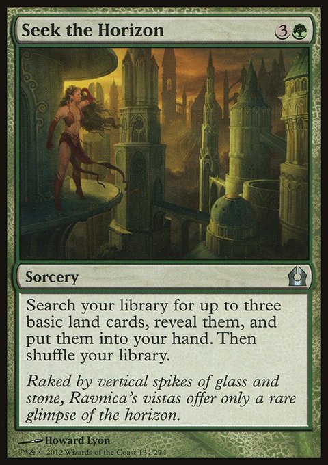 Seek the Horizon, Return to Ravnica #134, Magic: The Gathering card