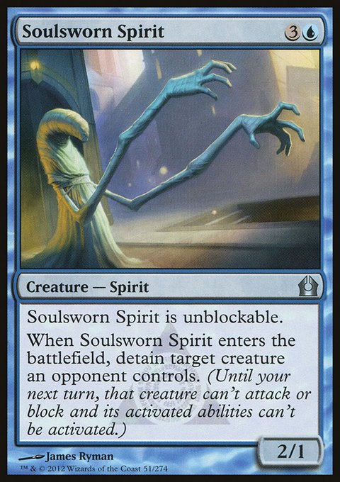 Soulsworn Spirit, Return to Ravnica #51, Magic: The Gathering card