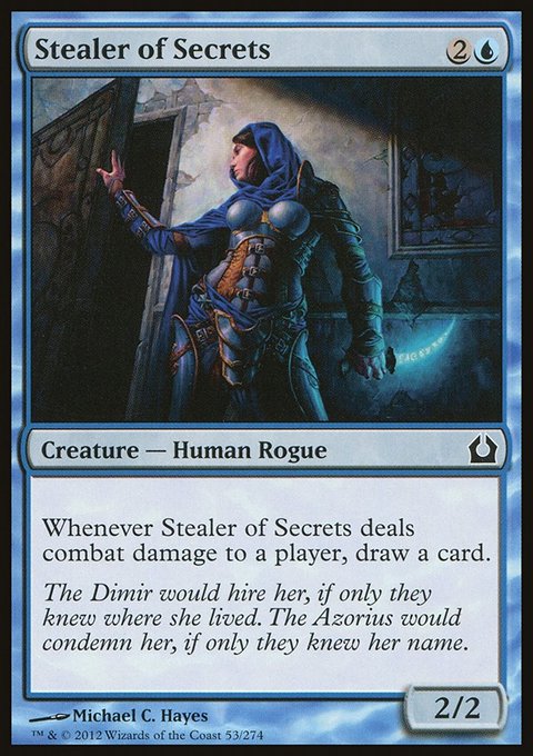 Stealer of Secrets, Return to Ravnica #53, Magic: The Gathering card