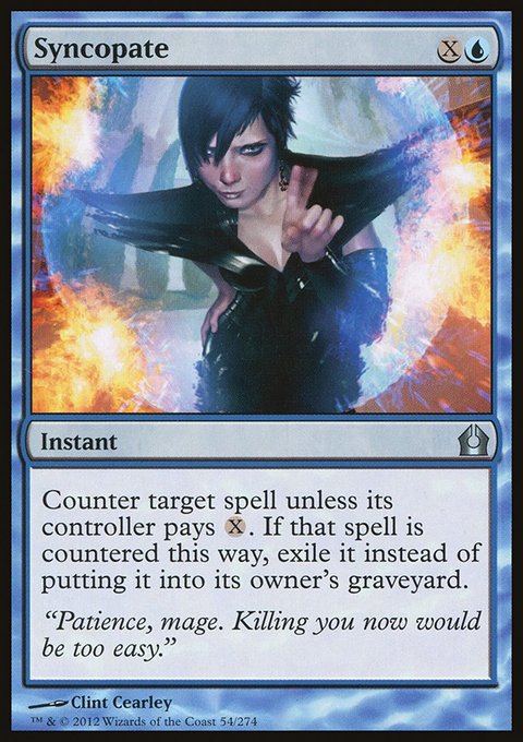 Syncopate, Return to Ravnica #54, Magic: The Gathering card