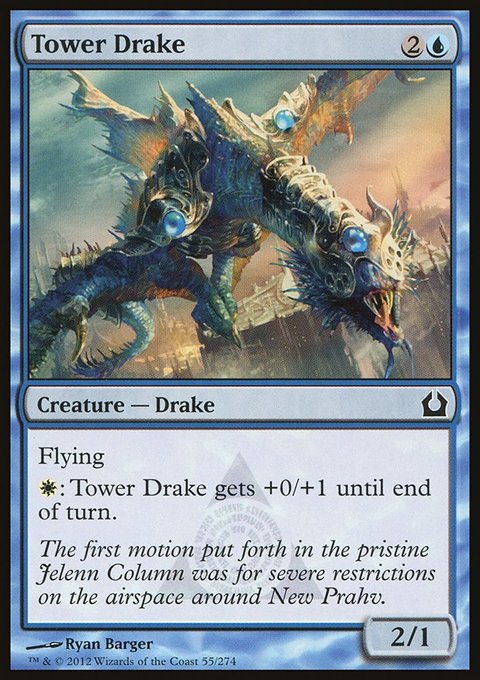 Tower Drake, Return to Ravnica #55, Magic: The Gathering card