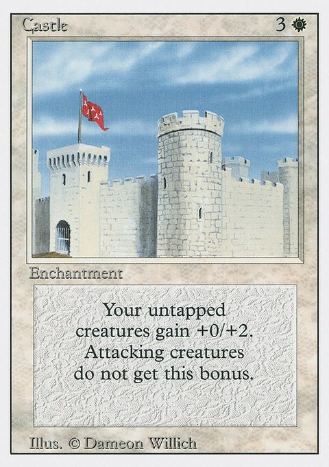 Castle, Revised Edition #8, Magic: The Gathering card