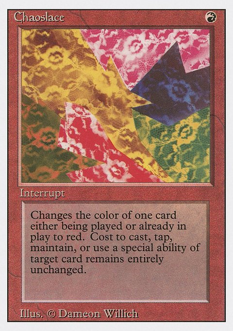 Chaoslace, Revised Edition #141, Magic: The Gathering card