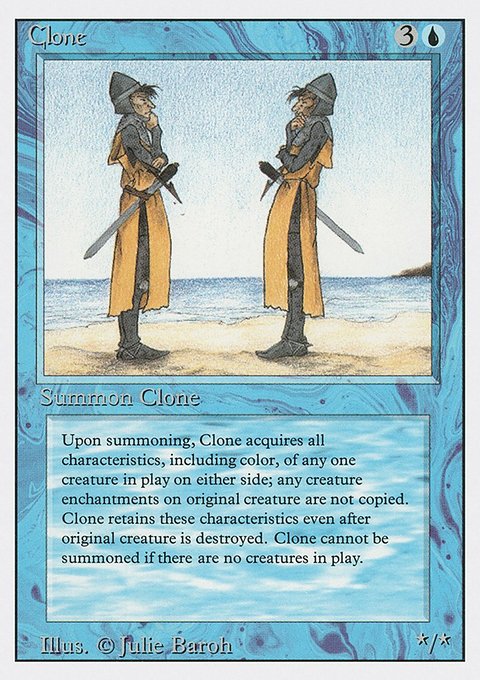 Clone, Revised Edition #51, Magic: The Gathering card