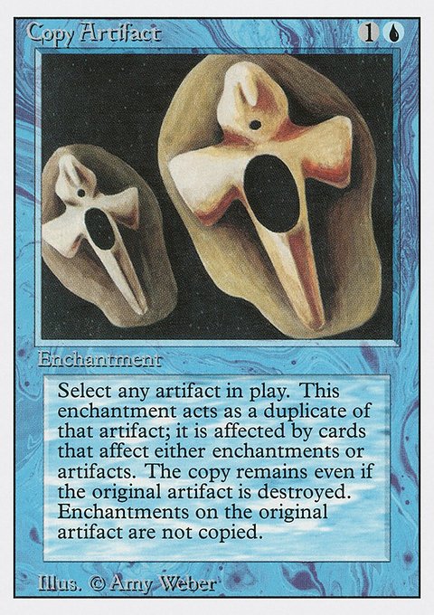 Copy Artifact, Revised Edition #53, Magic: The Gathering card