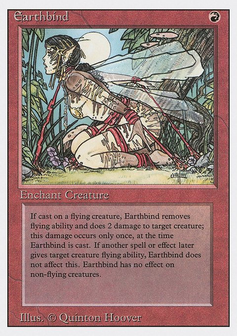 Earthbind, Revised Edition #147, Magic: The Gathering card