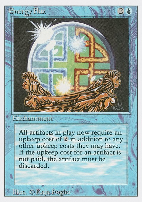 Energy Flux, Revised Edition #57, Magic: The Gathering card