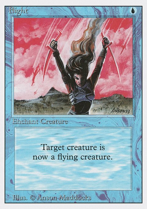 Flight, Revised Edition #59, Magic: The Gathering card