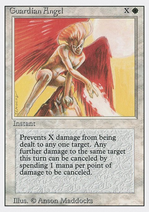 Guardian Angel, Revised Edition #21, Magic: The Gathering card