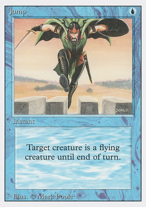 Jump, Revised Edition #62, Magic: The Gathering card