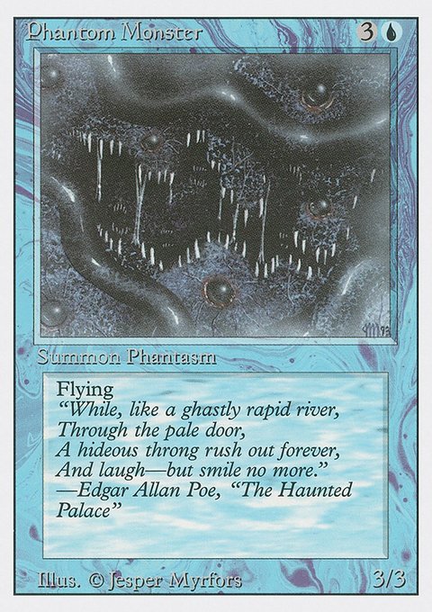 Phantom Monster, Revised Edition #71, Magic: The Gathering card