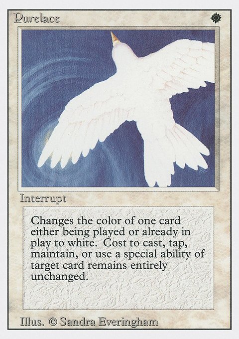 Purelace, Revised Edition #32, Magic: The Gathering card