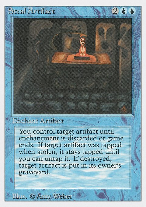 Steal Artifact, Revised Edition #84, Magic: The Gathering card