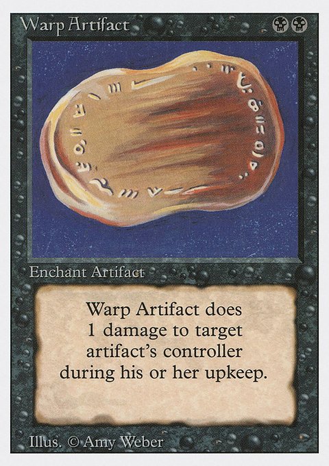 Warp Artifact, Revised Edition #135, Magic: The Gathering card