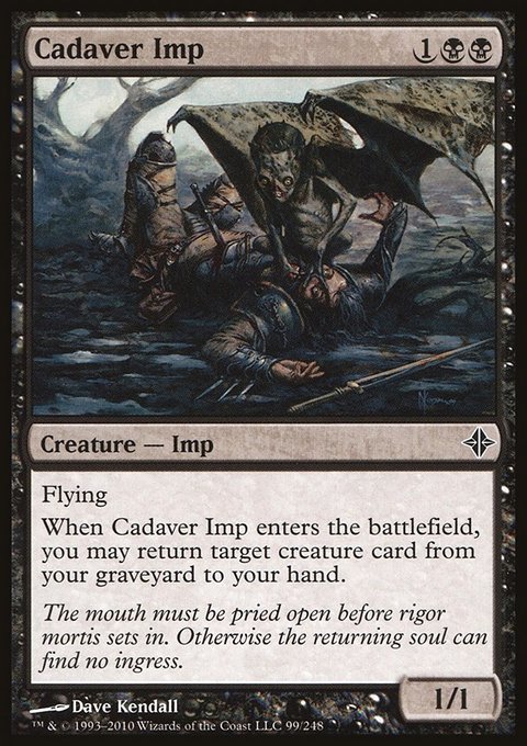 Cadaver Imp, Rise of the Eldrazi #99, Magic: The Gathering card