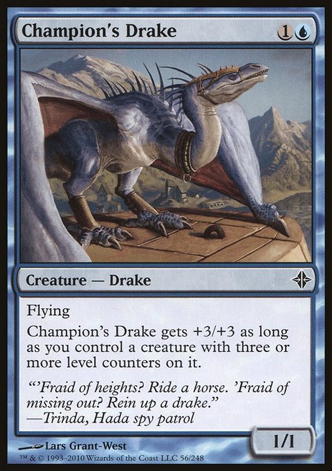 Champion's Drake, Rise of the Eldrazi #56, Magic: The Gathering card