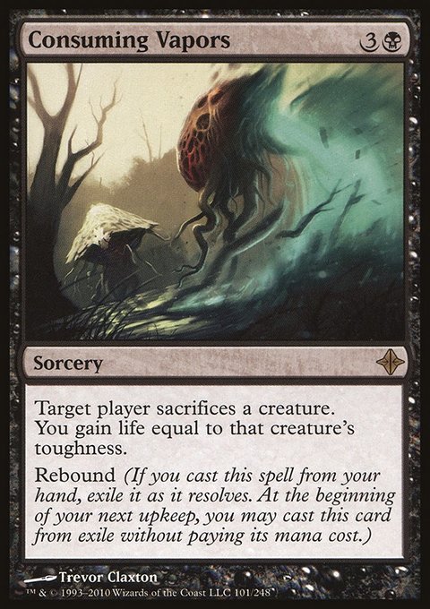 Consuming Vapors, Rise of the Eldrazi #101, Magic: The Gathering card