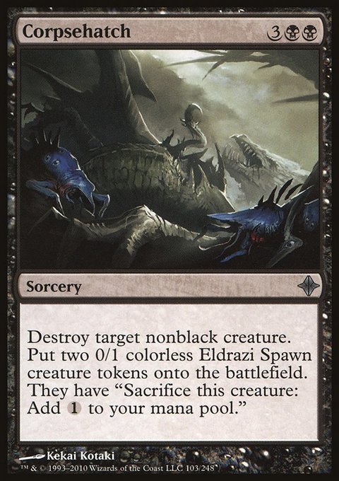 Corpsehatch, Rise of the Eldrazi #103, Magic: The Gathering card