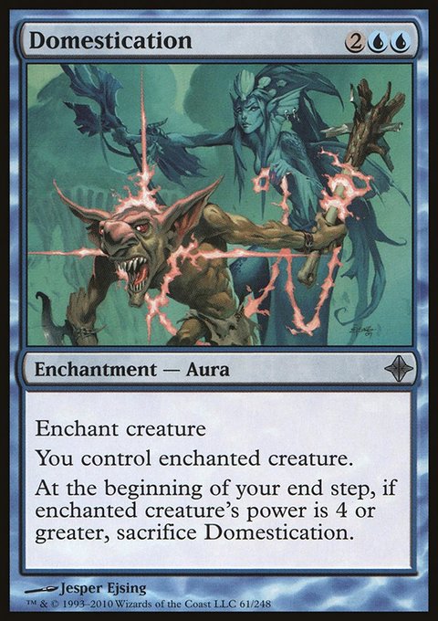 Domestication, Rise of the Eldrazi #61, Magic: The Gathering card