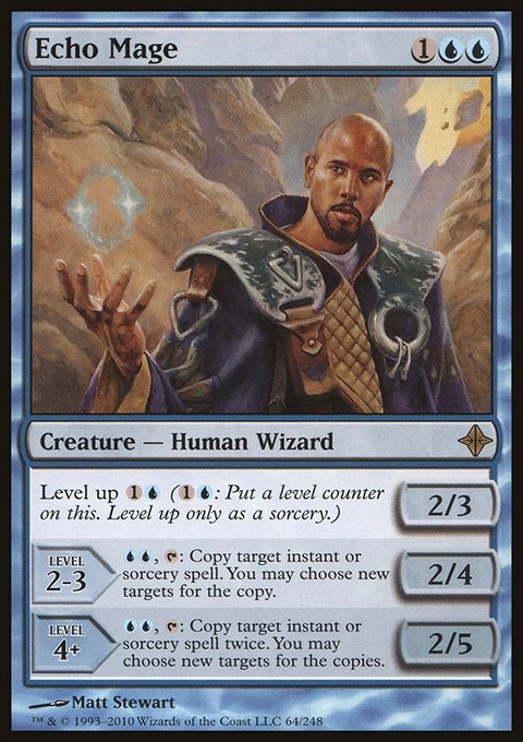 Echo Mage, Rise of the Eldrazi #64, Magic: The Gathering card