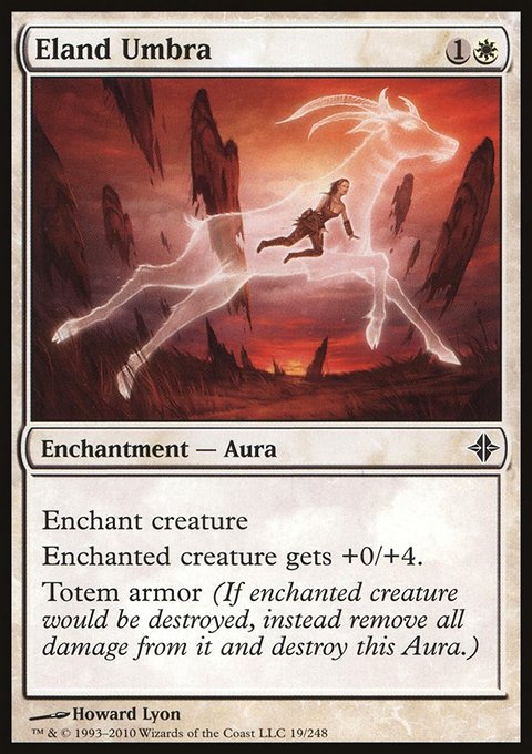 Eland Umbra, Rise of the Eldrazi #19, Magic: The Gathering card