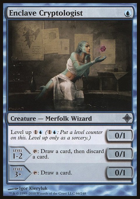 Enclave Cryptologist, Rise of the Eldrazi #66, Magic: The Gathering card