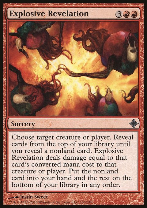 Explosive Revelation, Rise of the Eldrazi #143, Magic: The Gathering card