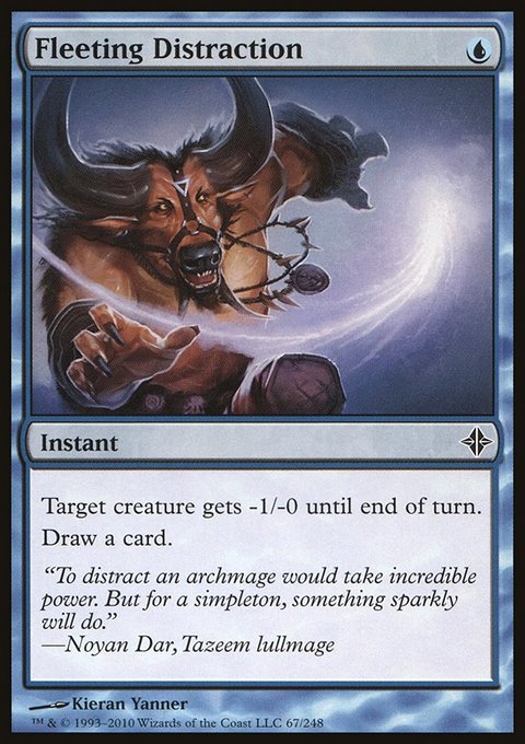 Fleeting Distraction, Rise of the Eldrazi #67, Magic: The Gathering card